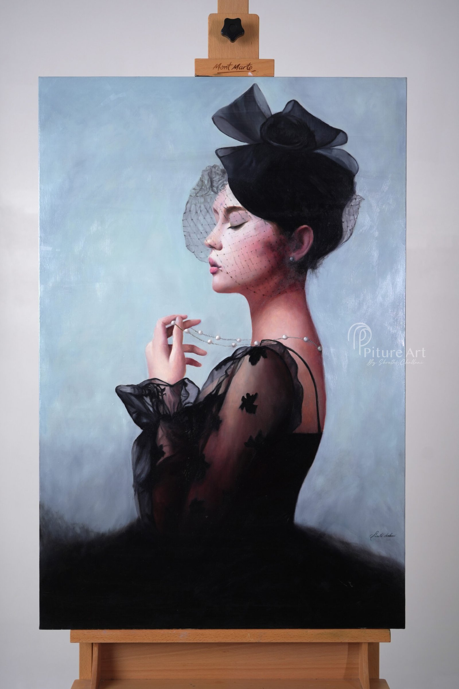 Elegance in Veil Artwork